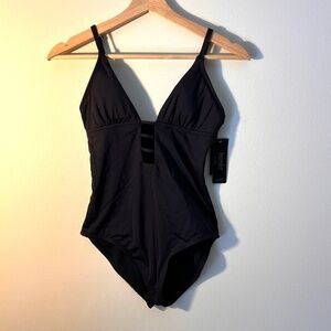 Laundry Black Swimsuit - NWT - Size Small